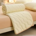 thumbnail image 4 of Yellow Summer Air Conditioning Quilt Ice Silk Blanket Cool Feeling Washable Polyester 150X200Cm Yellow For All Season Use Gift Idea Temperature Balance, 4 of 8