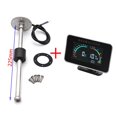 thumbnail image 1 of 2 In 1 LCD Fuel Gauge Voltmeter With Fuel Float Sensor 0-190ohm For 12V Car Truck Motorcycle Oil Tank Level Sensor 100-600MM ,Easy Setup, 1 of 7