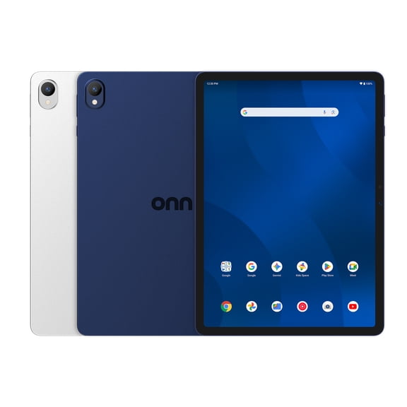 onn 11-IN. (28 cm) Lightweight Tablet, 128 GB, Powered by Android 16, Blue