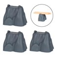 thumbnail image 4 of 3 Pcs Support de Rail Rail Chemin de Fer pour 3 Gris, 4 of 7