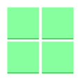 thumbnail image 1 of Clearance Sale Sticky Notes 3x3 Inches, 4 Pads Self-Stick Notes Bright Colors Sticky Notes, Post Notes for Study, Works, Daily Life Schools Supplies - Fluorescent Green, 1 of 7