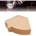 thumbnail image 3 of EcoNesxp Paper coffee filter and unbleached brown hand pour coffee filter 100 pieces disposable cone coffee filter paper disposable cone coffee filter V02 1 to cone hand pour coffee filter cup, 3 of 5