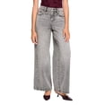 thumbnail image 1 of No Boundaries Women's Mid Rise Wide Leg Jean, 1 of 6