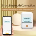 thumbnail image 4 of Thermal Label Printer Thermal Label Printer, Wireless Bluetooth, Portable Adhesive Barcode Printer, Household Ink Free Printer Bluetooth Label Printer, 4 of 9