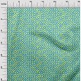 thumbnail image 3 of oneOone Velvet Arctic Blue Fabric Block Sewing Craft Projects Fabric Prints By Yard 58 Inch Wide-D0, 3 of 5