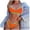 Orange, variant on Riforla Women's Swimwear Print Split Bikini Swimsuit Two Piece Women's Beachwear Tankini Set Solid Color Bathing Suit for Women Hot Pink M