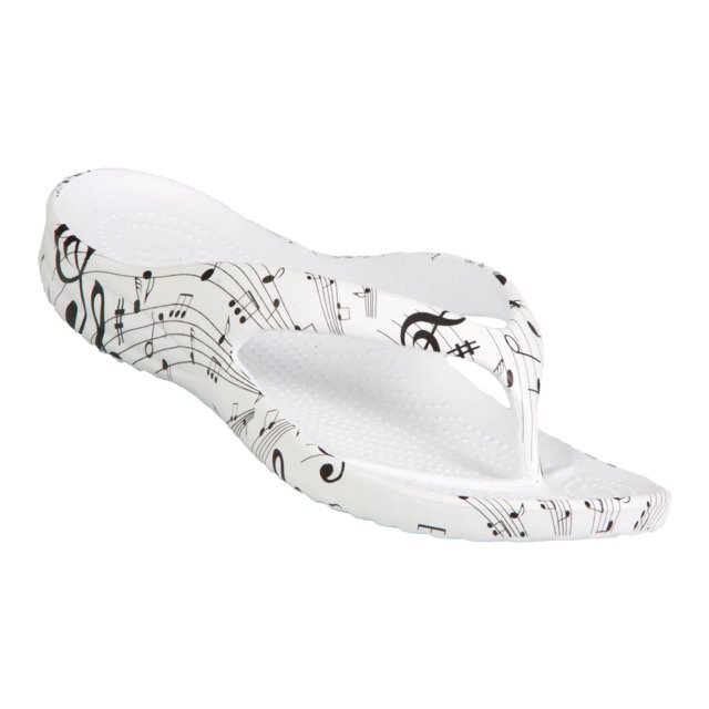 Sandales de Plage Dawgs pour Femmes Notes de Musique Taille 7