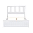 thumbnail image 1 of Leo & Lacey Lit Plateforme Grand à Barreaux, Blanc, 1 of 2