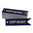 thumbnail image 1 of Inkdotpot Real Gold Foil Happy Holiday Tags Favor Hang Paper Tags 100 Pieces, 1 of 6