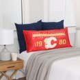 thumbnail image 4 of Oreillers de corps LNH Calgary Flames, (18x36po), 4 of 5