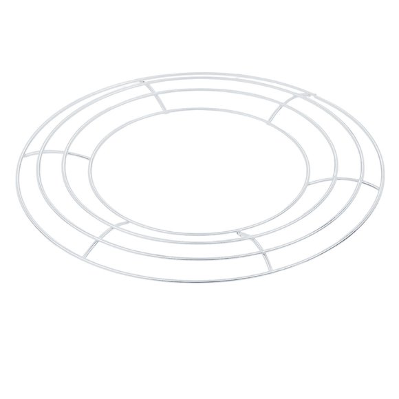 Floral Wire In Various Sizes Round Metal Wire DIY 35cm And 40cm Metal 60 Christmas Lit Small Christmas for Cabinets Front Door Hanger Holiday for Front Door Christmas Winter for Front Door outside Not