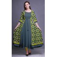 thumbnail image 2 of Bimba Robe Anarkali Imprimée pour Femmes Kurti Longue Évasée Style Chic Kurta Ethnique, 2 of 6