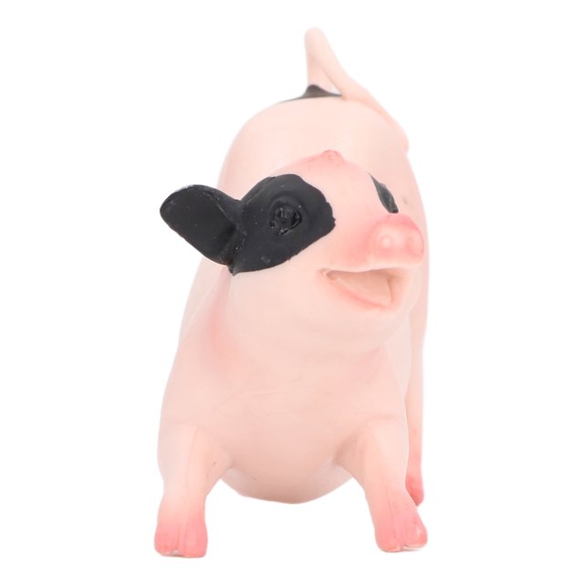 Pig Model Toy,Pig Posture Figures Farm Animal Pig Model Figure Collection Static Ornament For Boys Girls,Birthday Gift