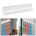 thumbnail image 4 of Salon de Coiffure Spa Extensions de Cheveux Présentoir d'Extension Support de Rangement pour Tresses Blanc, 4 of 9