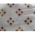 thumbnail image 4 of oneOone Tissu Viscose Georgette Imprimé Géométrique Ikat BTY 42 Pouces de Large, 4 of 4