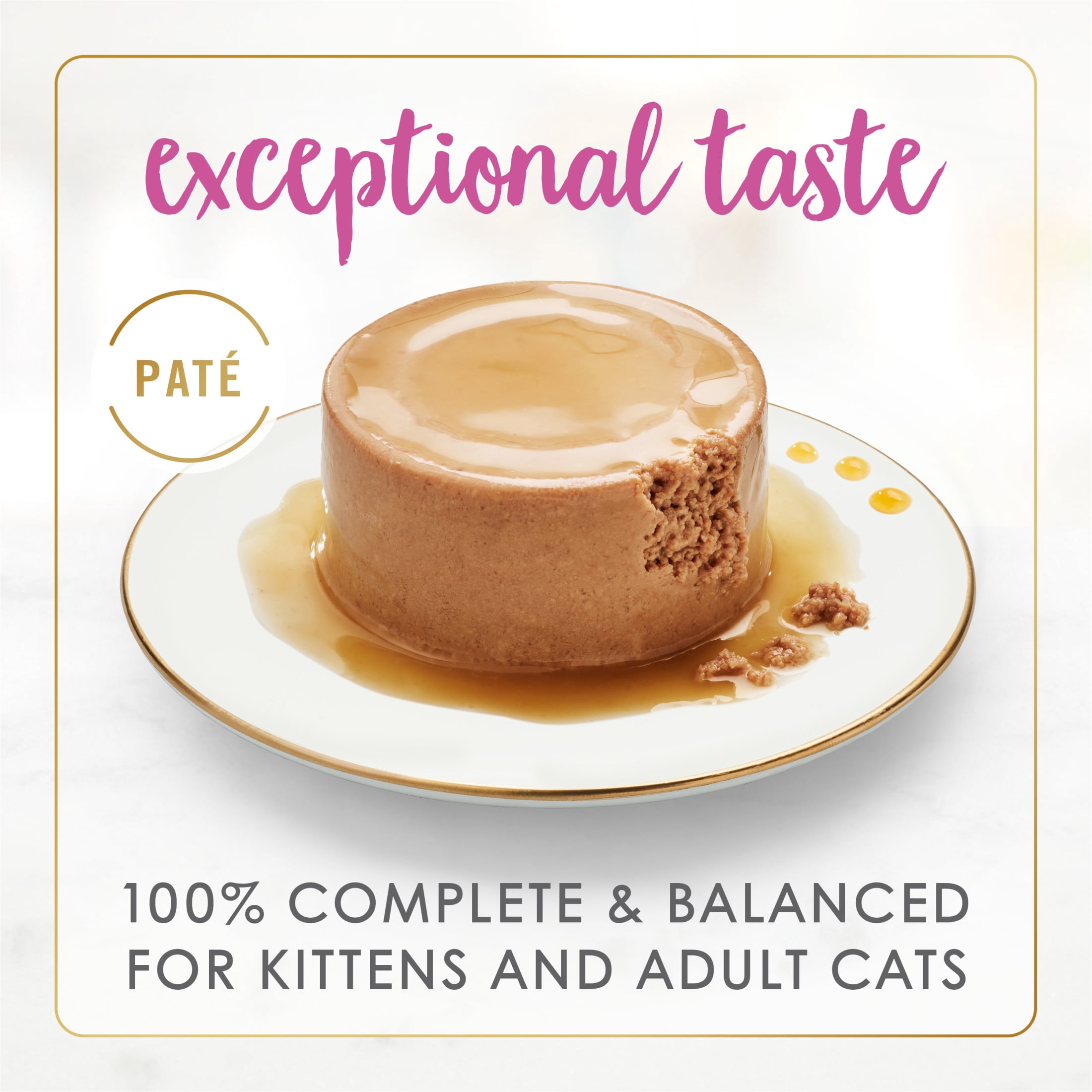 Fancy Feast Plats en Sauce Pâté Festin de Poulet en Sauce, Nourriture Humide pour Chats 85 g