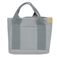 thumbnail image 2 of Canvas Mummy Bag Simple Casual Commuters Bag All-match Portable Pocket for Party, 2 of 10