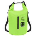 thumbnail image 5 of vidaXL Dry Bag with Zipper Green 15 L PVC, 5 of 5