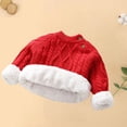 thumbnail image 5 of Girls Clothes Sweater Winter And Fleece Thickened Spring Jumper Knit Base Baby Clothes for Girls on Clearance, 5 of 5