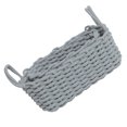 thumbnail image 2 of Dog Toy Basket, Cotton Rope Storage Basket, Hand Knitting Nordic Style Desktop Storage Organizer, Bathroom Organizers and Storage Baskets with Handle for Key Toys, 2 of 8