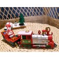 thumbnail image 4 of LSLJS Lights and Sounds Christmas Train Set Railway Tracks Toys Xmas Train Gift, 4 of 9