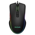 thumbnail image 1 of Souris de jeu câblée, programmable et lumineuse RVB blackweb (Noir riche), 1 of 6
