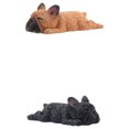 thumbnail image 1 of koolsoo 2Pcs Adorable Chien Résine Artisanat Décorations Maison de Poupée Créative Bricolage Jouet, 1 of 8