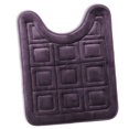 thumbnail image 1 of Clara Clark Bathroom Rugs, Velvet Memory Foam Bath Mat, Ultra Soft Non Slip and Absorbent - Waffled - Contour - Purple, 1 of 6