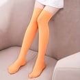 thumbnail image 4 of Dress Socks for Girls ,Children's Solid Color Mid-Calf Length Dance Knee-High Socks, 4 of 4