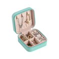 thumbnail image 3 of TopLLC Earring Ring Jewelry Display Storage Box Case Organizer Flannel Tray Holder Gift, 3 of 5