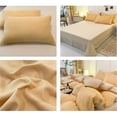 thumbnail image 5 of Dvruxg 4-Piece Washed Polyester Bedding Set – Soft, Breathable & Fade-Resistant | Includes Duvet Cover, Fitted Sheet & 2 Pillowcases | Multicolor, Double-Sided Design (Twin/Full Sizes), 5 of 5