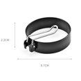 thumbnail image 2 of WIFKLSIIPG 4/5 PCS Nonstick Stainless Steel Handle Round Rings Shaper Pancakes Molds Ring, 2 of 3
