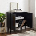 thumbnail image 4 of Crosley Everett Accent Cabinet in Matte Black, 4 of 11
