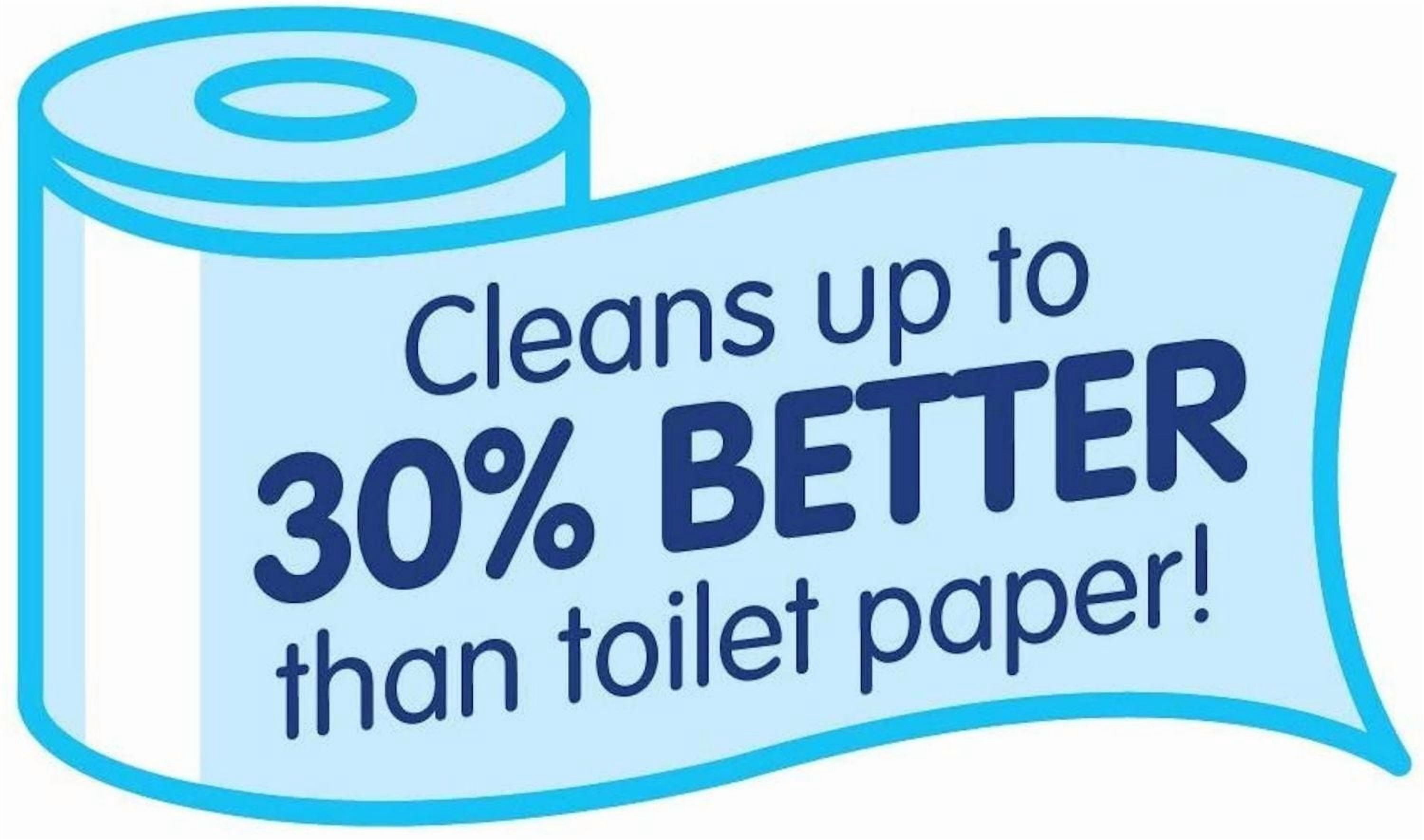 Kandoo Lingettes pour Peau Sensible Jetables dans les Toilettes