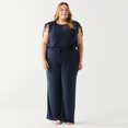 thumbnail image 3 of DV Wide leg pant with drawstring waistband, 3 of 4