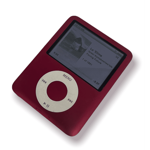 Apple iPod Nano 3rd Gen 8GB Red, MP3 Player, Excellent Condition +