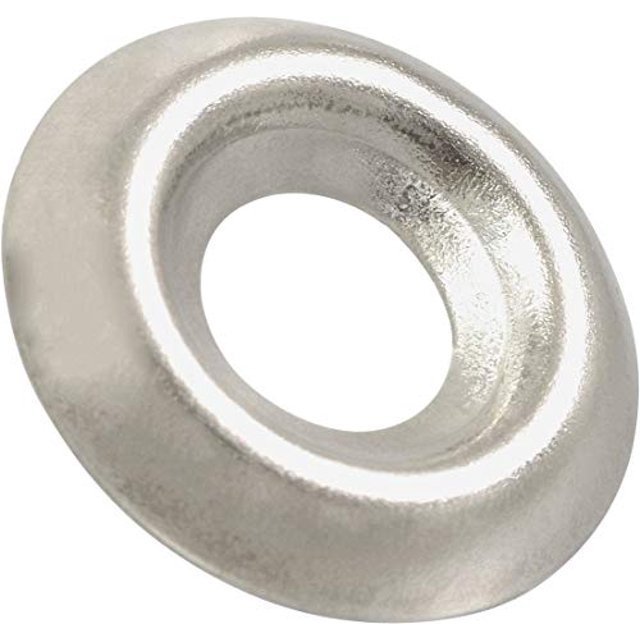 Rondelles de Finition, 10, Nickelées, 100-Pk. -310173