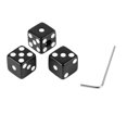 thumbnail image 2 of Guitar Volume Control Knobs, Plastic Material, 3PCS Guitar Speed Knobs With Wrench Plastic Musical Parts, 2 of 8