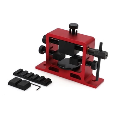 Graflsoa Aluminum Alloy Rear Sight Adjustment Tool - Quick & Easy Installation for 30° & 90° Profiles, Durable & Versatile Sight Pusher with Witness Frame Design (Red)