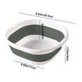 thumbnail image 2 of Massage Foot Bath Bucket Foldable Large Household Simples Foot Bath Bucket Portable Footbath Retractable, 2 of 6