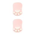 thumbnail image 4 of relayinert Stylish Cat Paw Gaming Mouse Mat Wrist Protection Non-slide Base Safe Cute DS-002 pink 2Set, 4 of 6