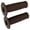 Brown, variant on funtasica 1 Pair Motorbike Accessories Comfort Universal Motorcycle Brown