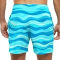 thumbnail image 4 of Kakii Men's Swim Trunks Hawaiian Bathing Mesh Lining Suit Swimsuits Beach Shorts with Pockets, 4 of 6