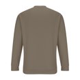 thumbnail image 4 of Mens Fall Clothing Men Pullover Shirts Solid Sweatshirt Running Sweatshirt Men Pullover for Men Light Sweater for Men Men Pullover Shirts Oversize Sweatshirt, 4 of 9
