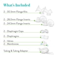 thumbnail image 3 of Evenflo Feeding Advanced Double Electric Replacement Parts Kit, 3 of 5