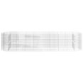 thumbnail image 2 of vidaXL Gabion Raised Bed Galvanised Iron 500x100x100 cm, 2 of 5