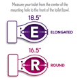 thumbnail image 4 of Church 70TL 000 Economy Plastic Round Toilet Seat, 4 of 6