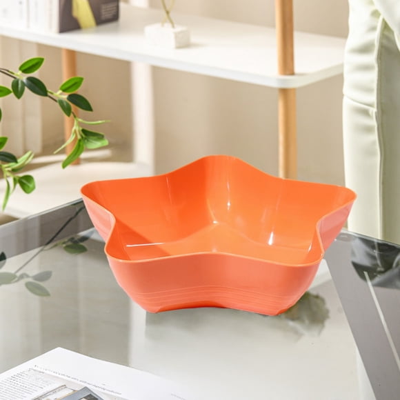 pstuiky Petit Plateau à Fruits Étoilé à 3 Niveaux, Organisateur de Collations Détachable, Boîte à Compartiments en Plastique pour Bonbons, Noix, Fruits Séchés 6,69 X 4,33 X 2,17 Pouces, Plat de Service Portable pour Pique-Nique, Table à Café, Fête