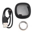 thumbnail image 2 of Smart Ring, Stainless Steel Fitness Tracker Ring, Sleep Monitoring, Multifunctional Health and, 2 of 7