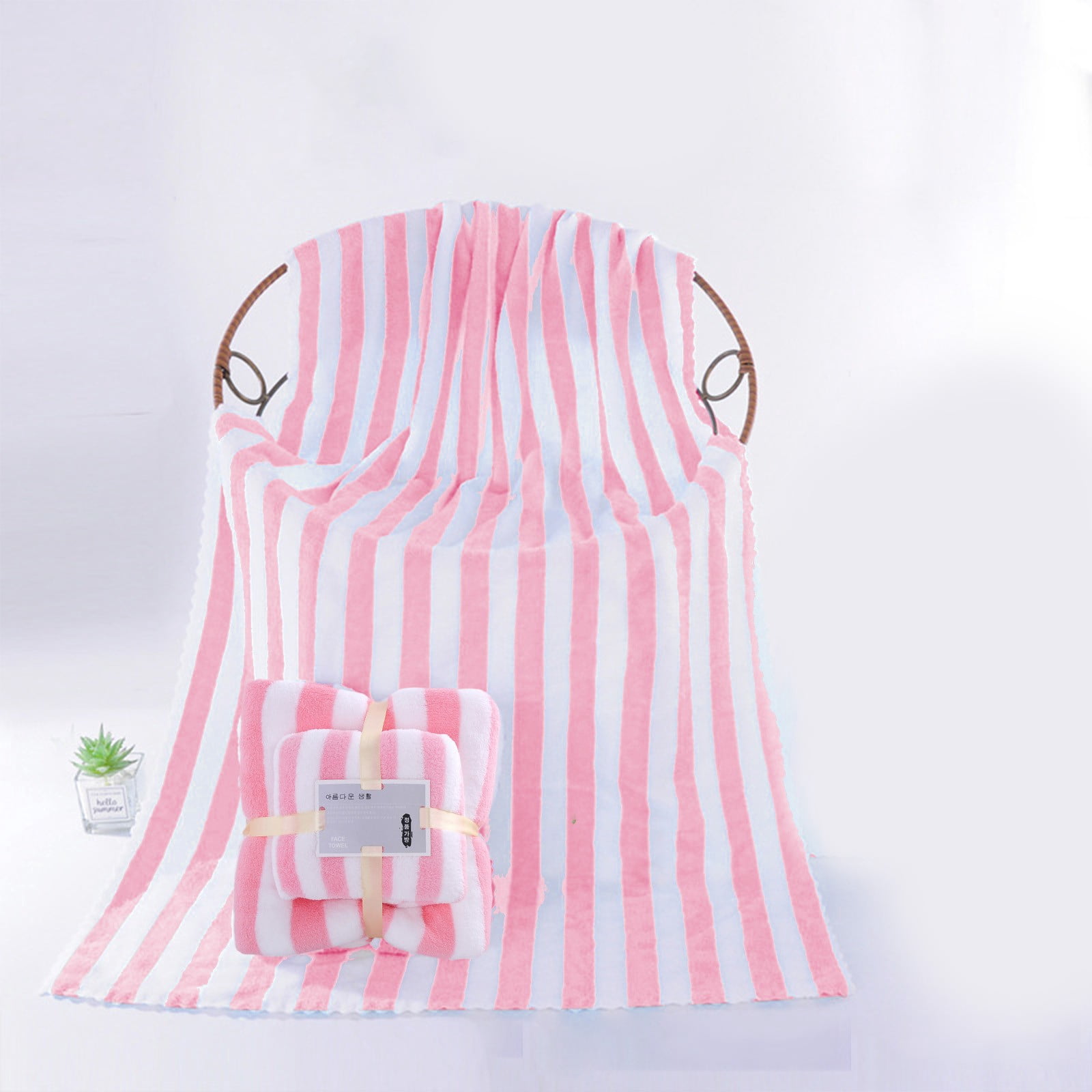 Bilqis Coral Velvet Absorbent Bath Towels for Adults Face Towel Bath Towel Set Shower Towels Soft Comfortable Bathroom Towel Set Face Towels Highly Absorbent Soft Bathroom Towels Set